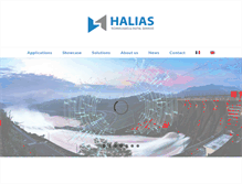 Tablet Screenshot of halias-technologies.com